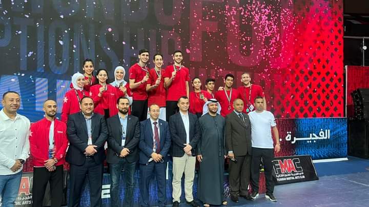 نشامى الأمن العام يواصلون التالق مع المنتخبات الوطنية ويحصدون الذهب في بطولة كاس العرب _صور