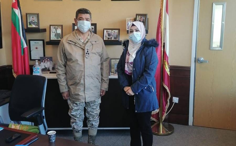 نيروز الاخبارية تشكر الكوادر العاملة في مستشفى الأمير هاشم بن عبد الله