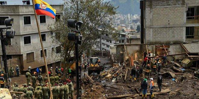 28 قتيلاً و52 مصاباً جراء الفيضانات في الإكوادور
