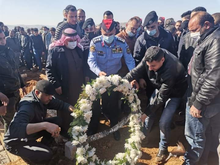 الأمن العام يشيع جثمان موسى عيسى جبريل