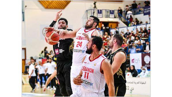 منتخب السلة يودع البطولة العربية بخسارة رابعة من لبنان