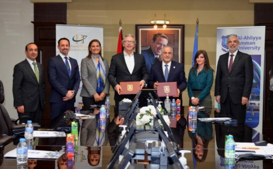 تعاون ما بين جامعة عمان الأهلية وجمعية المطاعم السياحية الأردنية