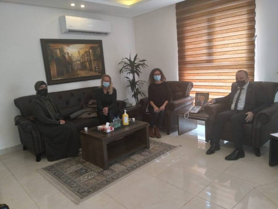 خرفان يبحث مع الوكالة الألمانية للتعاون الدولي سبل التعاون