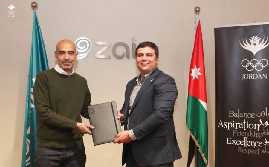 اللجنة الأولمبية تجدد اتفاقية الرعاية مع شركة زين