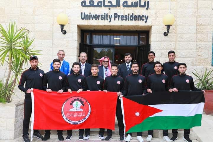 فريق كرة العين للجامعة الهاشمية سيشارك في بطولة القارة الهندية