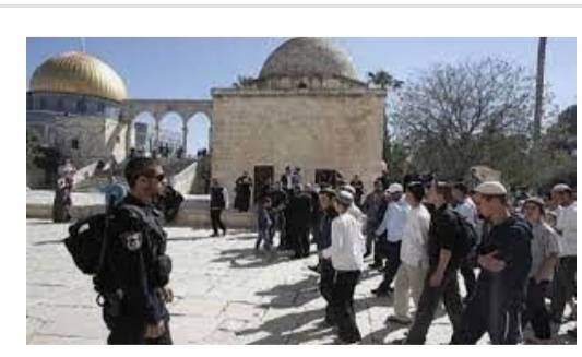 مستوطنون يقتحمون الأقصى بحراسة شرطة الاحتلال