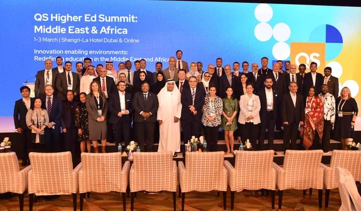 جامعة العلوم التطبيقية تستلم شهادة الخمسة نجوم خلال قمة الـ QS للتعليم العالي في الشرق الأوسط وإفريقيا 2022...