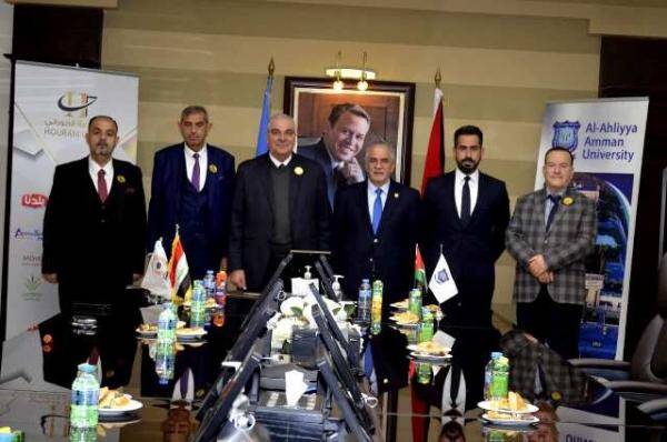 جامعتا عمان الأهلية والفراهيدي العراقية توقعان مذكرة تفاهم