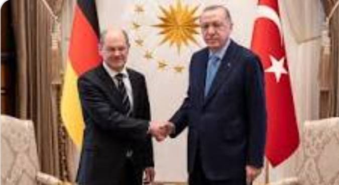 اتفاق تركي ألماني على تسريع الجهود الدبلوماسية للتوصل إلى حل للحرب الروسية الأوكرانية