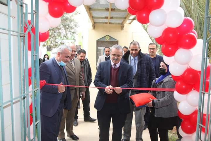 افتتاح معرض التسوق الشامل في جامعة آل البيت _صور