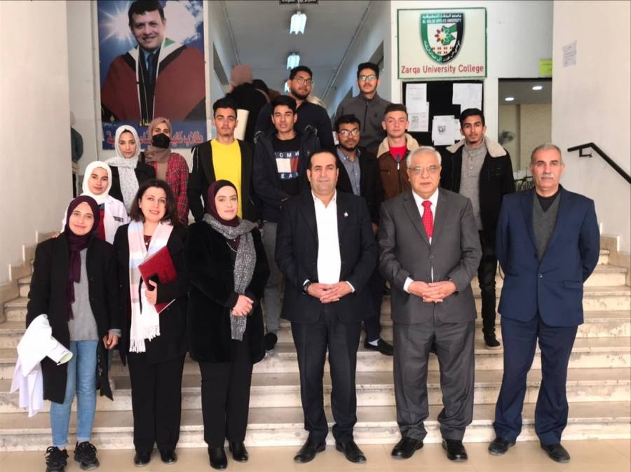 رئيس هيئة شباب كلنا الأردن في كلية الزرقاء الجامعيه