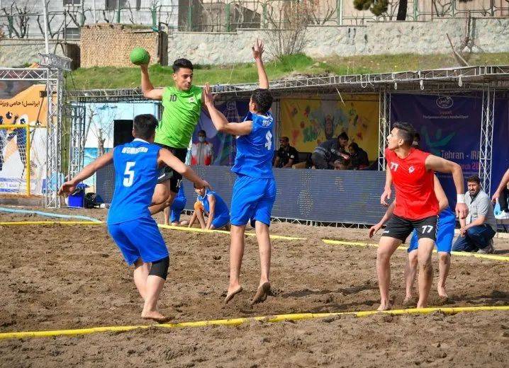 منتخب كرة اليد الشاطئية للناشئين يفوز على أفغانستان