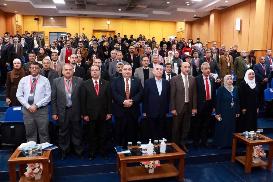 افتتاح فعاليات المؤتمر الدولي المشترك بين جامعتي الزرقاء والنجاح الوطنية