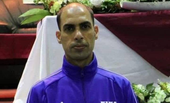الحكم (أحمد مؤنس) يشارك في قيادة مباريات الدور الحاسم من تصفيات كاس العالم (2022) .