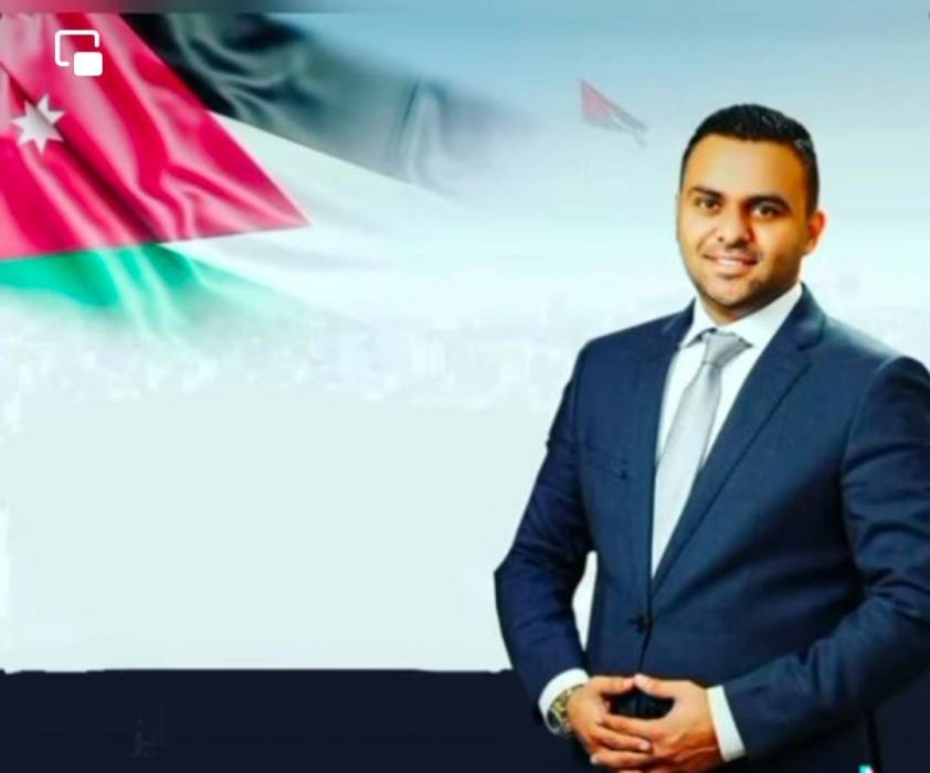 سليمان ابو عساف  يهنئ قدر حابس الفايز
