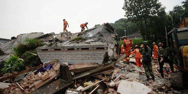 زلزال بقوة 6 درجات يضرب غرب الصين