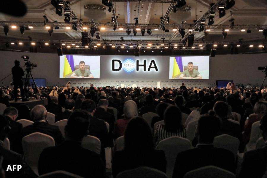 الرئيس الأوكراني: العالم أصبح مهددا بنقص الغذاء بسبب الحرب الدائرة