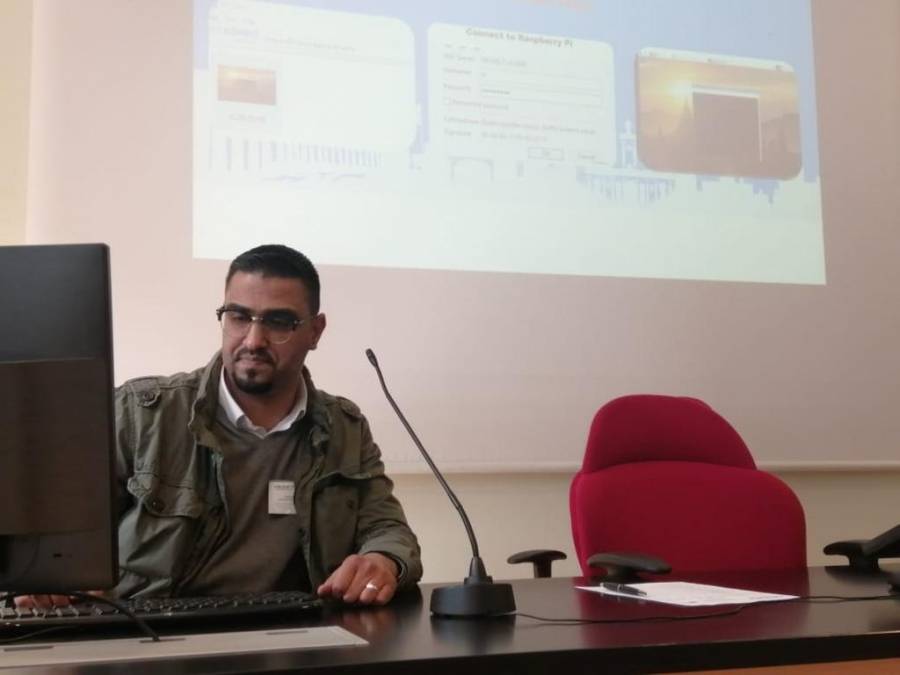 رئيس جامعة الحسين بن طلال يلتقي نائب رئيس جامعة ترينتو الايطالية.