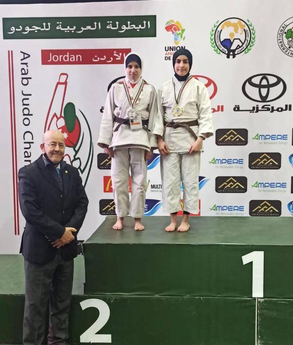 3شقيقات يحصدن 3 ميداليات في بطولة الجودو العربية