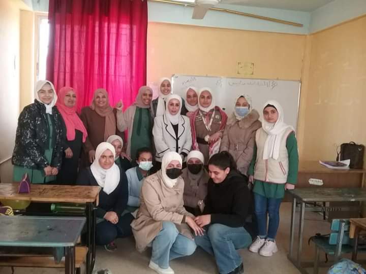 الدلابيح تشارك في برنامج أنا اشارك بمدرسة الأبرار