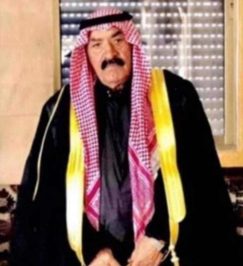 قبيلة بني صخر شيعت أحد رجالاتها الشيخ عبدالله مشاتل الجريبيع في قرية سالم