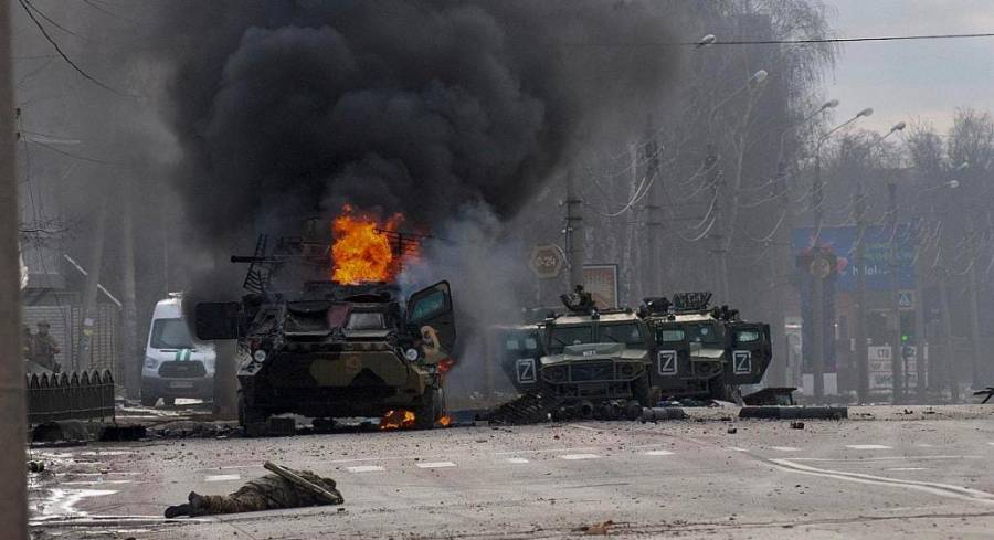 صواريخ روسية تقصف بنى تحتية أوكرانية