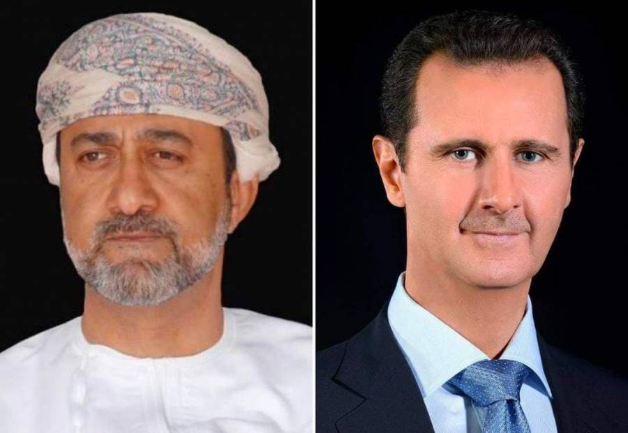 اتصال هاتفي بين الرئيس الأسد والسلطان هيثم بن طارق آل سعيد.