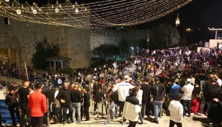 بداية شهر رمضان.. توتر في باب العامود بالقدس