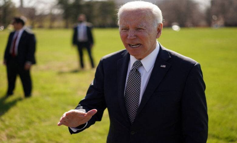 بايدن يدعو لمحاكمة روسيا في جرائم حرب