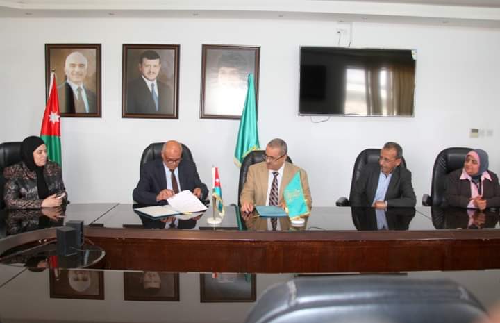 جامعة آل البيت توقع اتفاقية تعاون مع مستشفى سارة التخصصي .