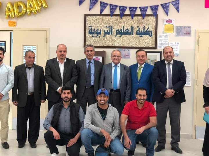 الدكتور عبيدات يحاضر حول القيادة التربوية في الجامعة الهاشمية