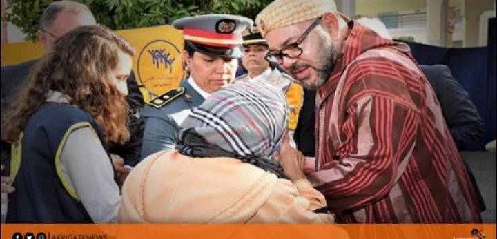 العاهل المغربي يعطي انطلاقة عملية رمضان 1443