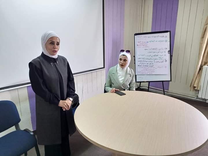 الدلابيح تحاضر بجامعة ال البيت عن دور المرأة في الانتخابات البلدية