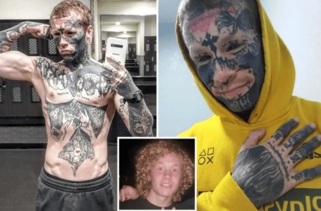 شاب ينفق 50 ألف دولار ليشبه الشيطان