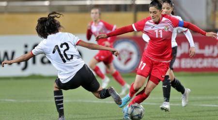منتخب السيدات يتعادل مع مصر بختام البطولة الودية الثلاثية