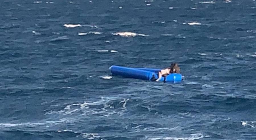 انقلاب قارب مهاجرين قبالة ليبيا وفقدان 29 شخصاً