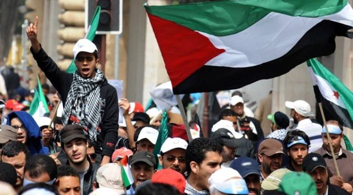 مسيرتان في جنين ومخيمها تنديدا باقتحام المسجد الأقصى