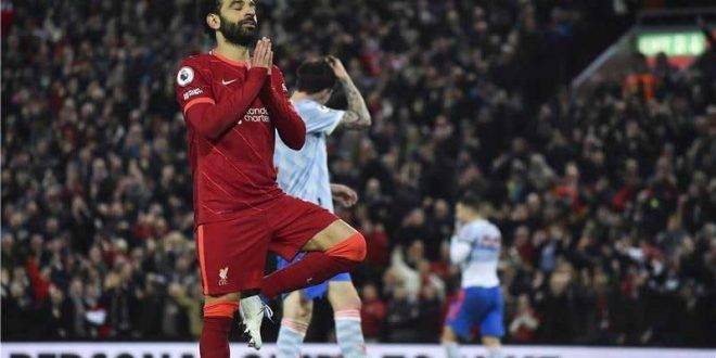 ليفربول يفوز على مانشستر يونايتد بالدوري الانكليزي الممتاز