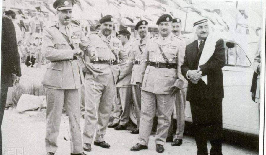 صورة من ذاكرة الجيش العربي للمرحوم المشير حابس المجالي