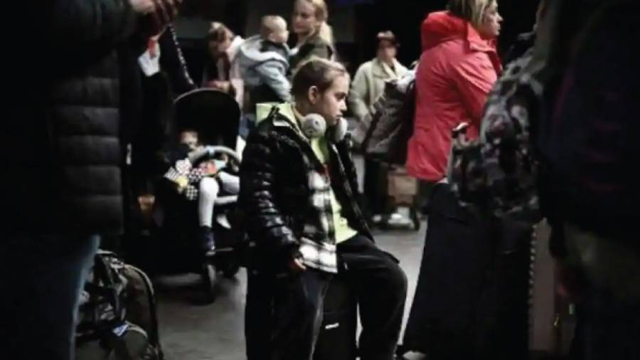 5,1 ملايين أوكراني لجأوا منذ بدء النزاع