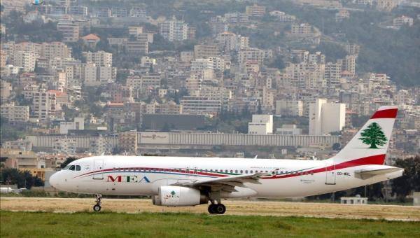 توقُّف حركة هبوط الطيران في مطار بيروت