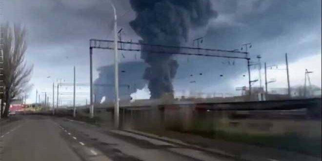 القوات الروسية تدمر محطة لوجستية تحوي أسلحة غربية في أوديسا