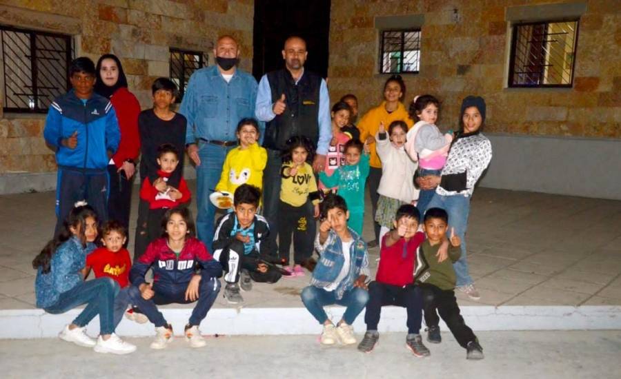 إفطار رمضاني لقرية الأطفال SOS في إربد بدعوة من جامعة فيلادلفيا