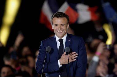 أول خطاب للرئيس الفرنسي بعد فوزه بالانتخابات