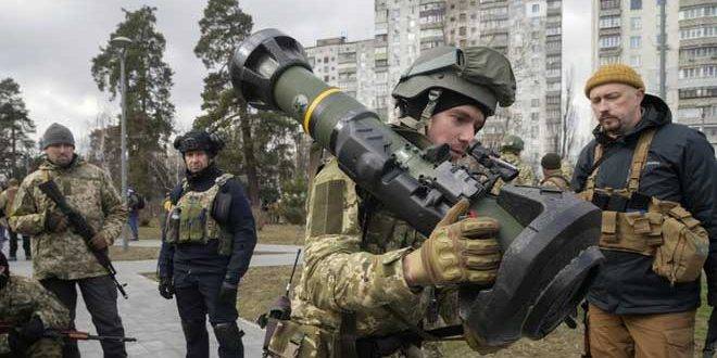 بيسكوف: ضخ أسلحة غربية إلى أوكرانيا يهدد أمن أوروبا