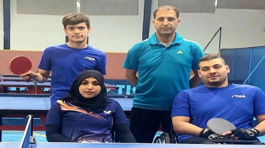 منتخب كرة الطاولة البارالمبي يشارك في بطولة فرنسا الدولية