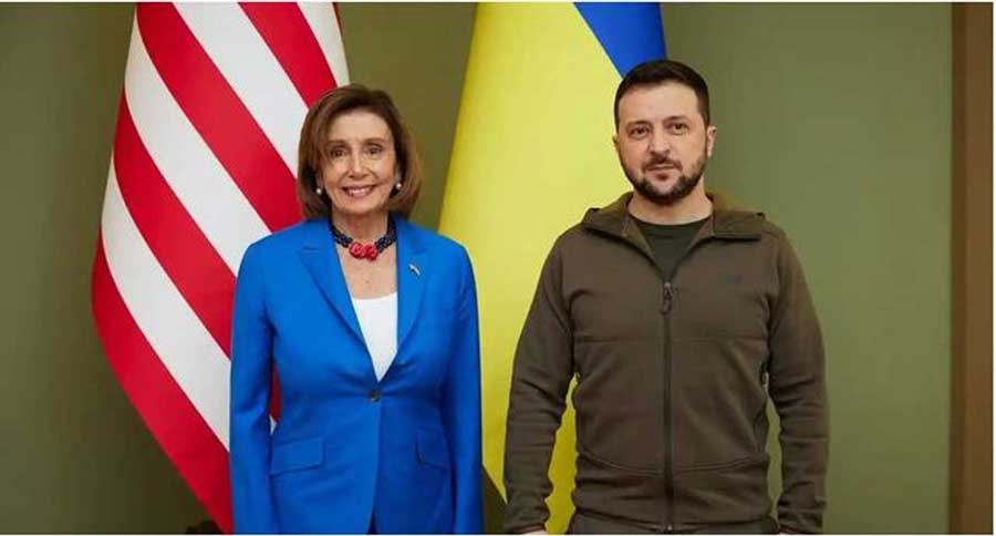 بيلوسي تلتقي زيلينسكي في كييف.. وعودة تدريجية للدبلوماسية الأميركية إلى أوكرانيا