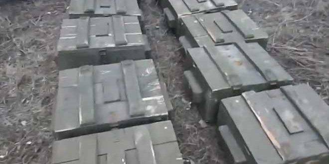 القوات الروسية تكتشف مخبأً ضخماً للأسلحة والذخائر في منطقة خاركوف