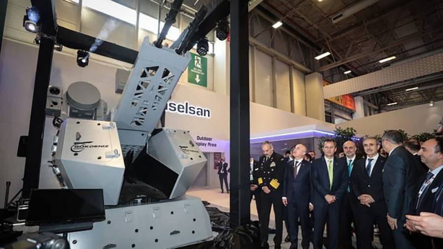 تركيا تنجح في اختبارات إطلاق منظومتها الدفاعية غوك دنيز