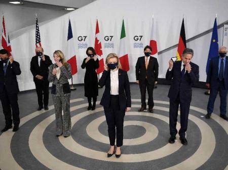 اجتماع لقادة مجموعة السبع لمناقشة الوضع في أوكرانيا